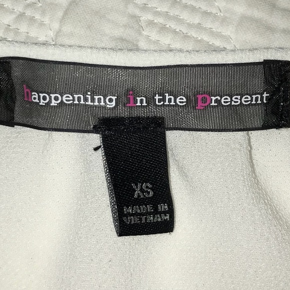 White Crop Top - Picture 3 of 3